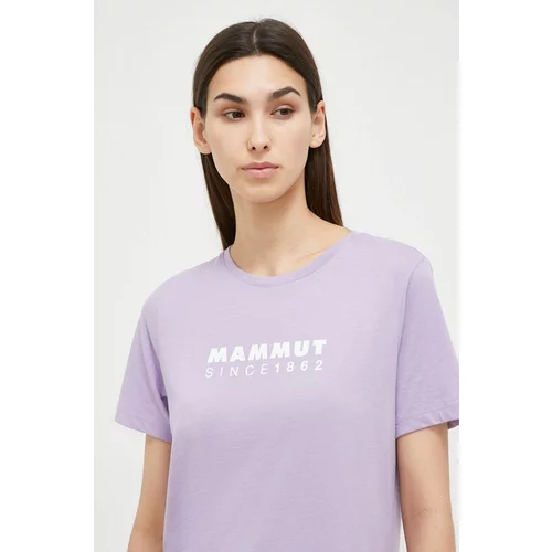 Mammut Sportska majica kratkih rukava Core boja: ljubičasta