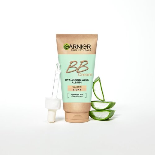 Garnier skin naturals bb cream hyaluronic aloe All-In-1 SPF25 bb krema za normalnu kožu 50 ml nijansa light Slike