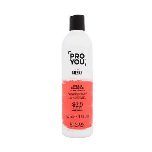 Revlon Professional ProYou™ the fixer repair shampoo šampon za globinsko čiščenje poškodovanih las 350 ml za ženske