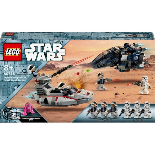 Lego LEGO&amp;reg; Star Wars&amp;trade; - Imperijalna krstarica protiv izvidničkog pobunjeničkog trkača (40755) Slike