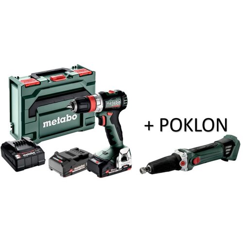 Metabo BS 18 L BL akumulatorskabušilica odvijač sa 2x2Ah bat. u koferu + POKLON ravna brusilica GA 18 LTX Cijene