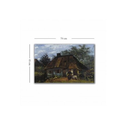Wallxpert 4570VANGOGH041 Dekorativna slika, 70x45cm Slike
