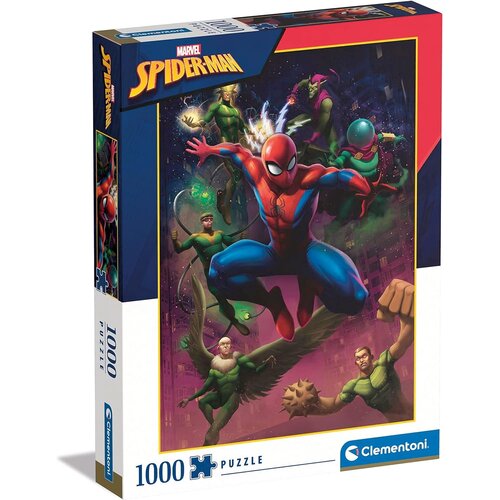 Clementoni Spider-Man i njegovi zastrašujući neprijatelji HQC puzzle od 1000 dijelova - Cene