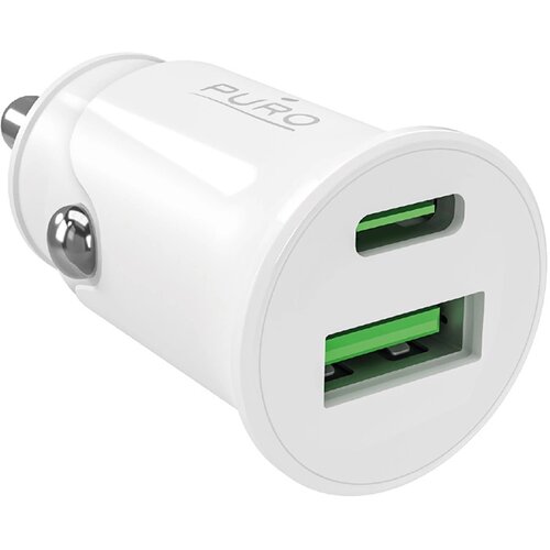 Puro AVTO POLNILEC 1X USB-A 1X USB-C NAPAJANJE 20 W, (5000497104) Slike