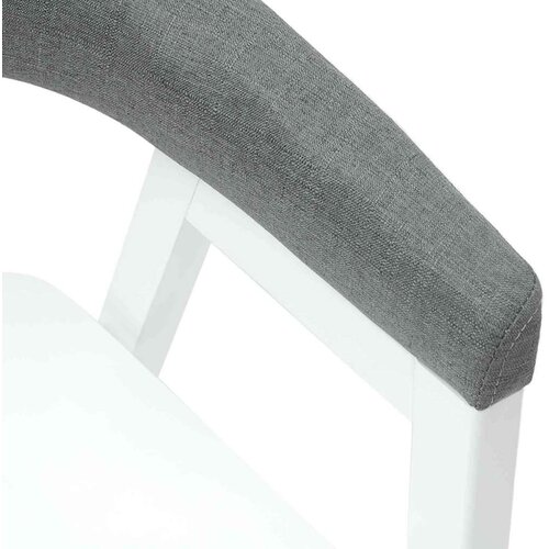  Trpezarijske stolice 2 pcs Bijelo 54 x 57 x 73 cm Slike