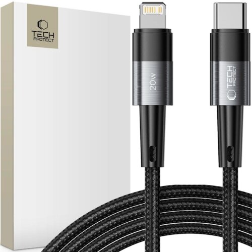 TECH-PROTECT ULTRABOOST KABEL ZA LIGHTNING PD20W/3A 200CM SIVA, (22069378) Cene