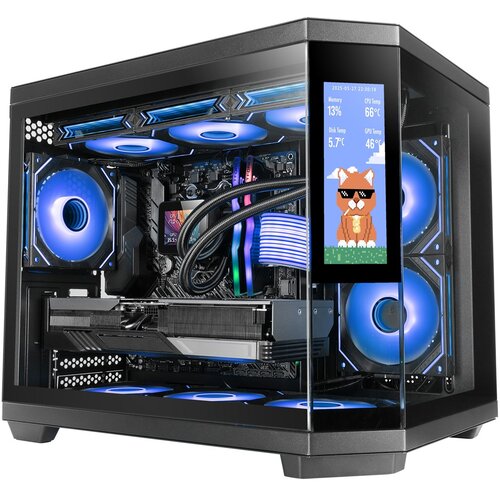 TACENS Mars Gaming MC3TCORELCDM computer case Mini Tower Black Cijene