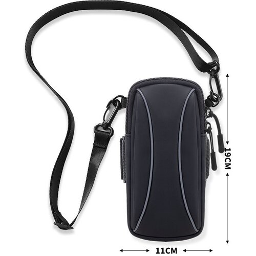 INF Torba za mobilni telefon čez ramo Black, (21550070) Slike