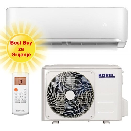 Korel KLIMA UREĐAJ 7,03kW KMA32-24FNX-G/KMA32-24FN8-G - OPTIMUSPLUS , za prostor do 70m2, A++ energetska klasa, Wi-Fi, R32 Cijene