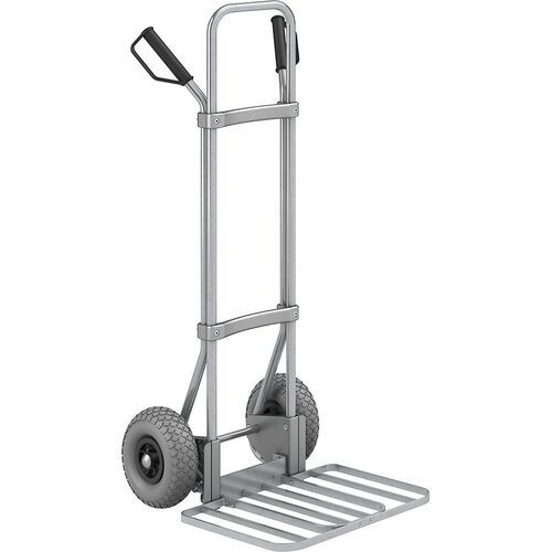 eurokraft pro voziček za prevoz vreč, pocinkan, nakladalna površina za pakete šxg 430 x 450 mm, pocinkana izvedba, pu-kolesa Cene