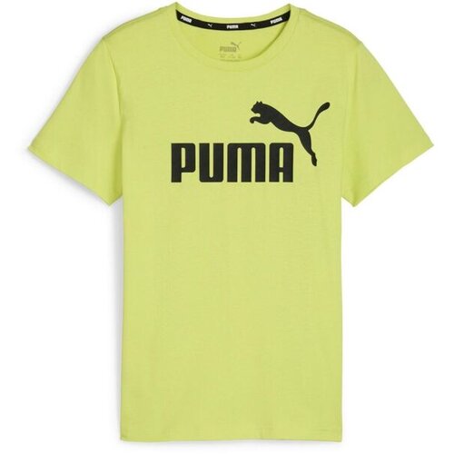 Puma Majica za dečake Ess Logo Tee B, Žuta Slike