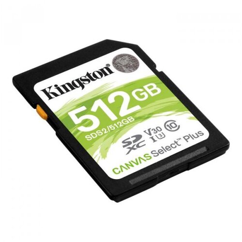 Kingston spominska kartica Canvas Select Plus SD 512GB Slike