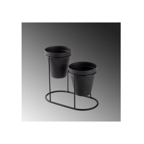 Wallxpert Stolna dekoracija 19x16x10 cm, Crna Slike
