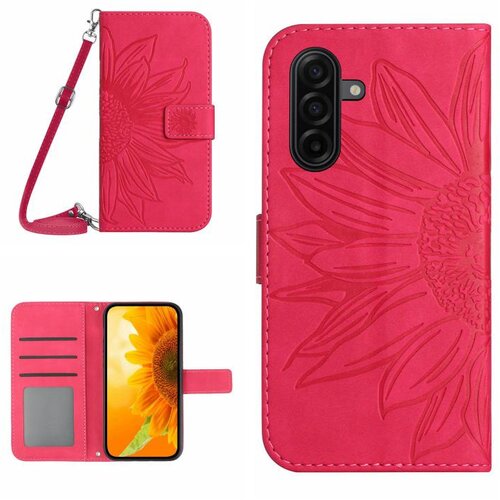 SUNSKY Eleganten ovitek etui za Samsung A36 / A37 / A56, Sončnica, Svetlo rdeč Cene