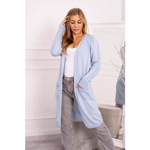 Kesi Sweater with Pockets Blue Slike