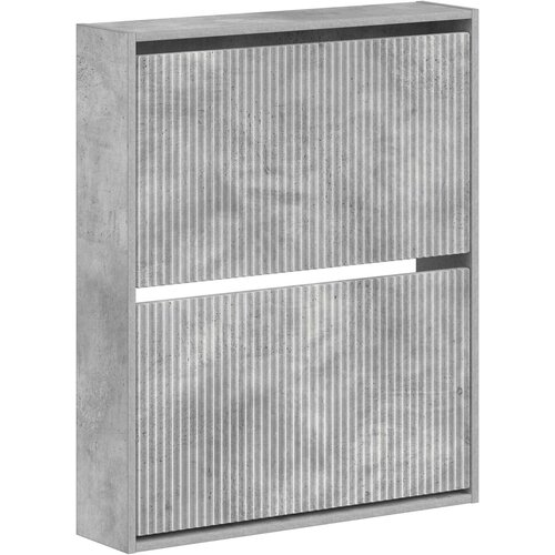  Ormar za cipele na zidu ARNHEM 71 x 17 x 86 cm Betonska siva Cene