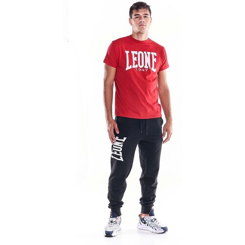 Leone 1947 Majice s kratkimi rokavi Man T-Shirt Short Sleeves Big Logo Rdeča Cene