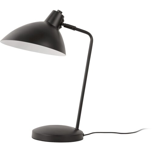 Leitmotiv Črna namizna svetilka s kovinskim senčilom (višina 49 cm) Casque – Cene