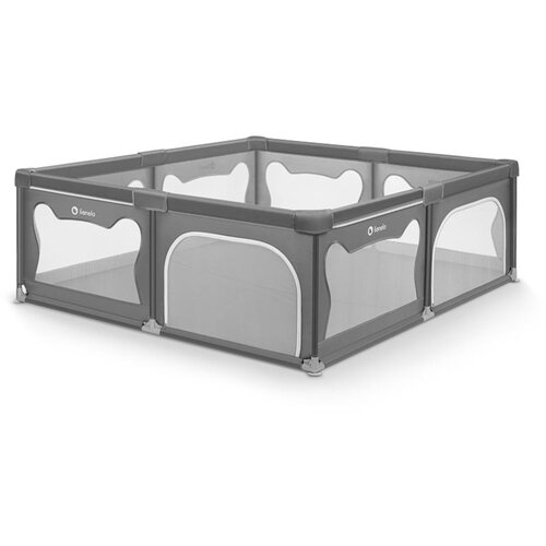 Lionelo dječja igraonica/vrtić Willow XL 187x207x68 cm, Grey Concrete Cijene