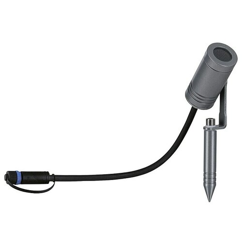 PAULMANN Plug & Shine Vrtna LED spot svjetiljka Radix (7 W, IP65, Topla bijela, Siva) Cijene