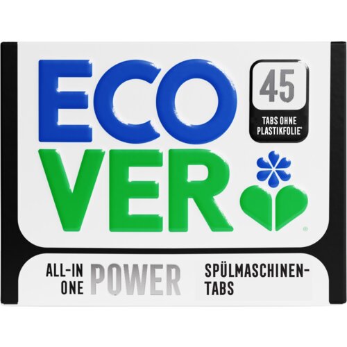 Ecover All-in-One tablete za strojno pranje posuđa - Limun &amp;amp; mandarina - 45 komada Slike
