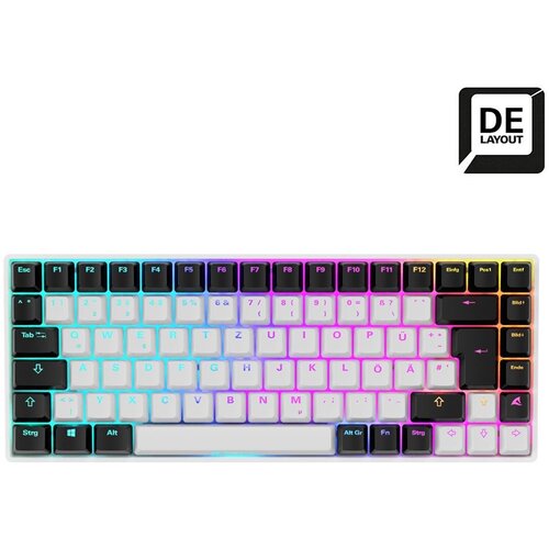 Sharkoon SKILLER SGK50 S3 keyboard Gaming USB QWERTZ German White Cijene
