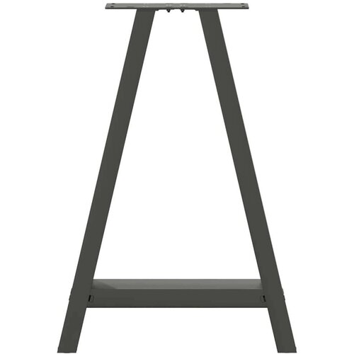  Noge stolića za kavu A-oblika 2 kom antracit 50x(72-73)cm čelik Slike