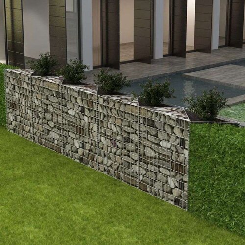  Gabionska košara od pocinčanog čelika 300 x 30 x 100 cm Cijene