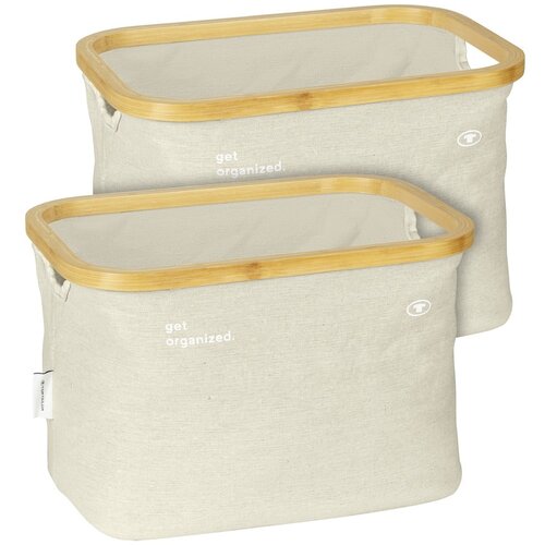 Wenko Tekstilne košare v kompletu 2 ks 38x26x26 cm Tom Tailor – Cene