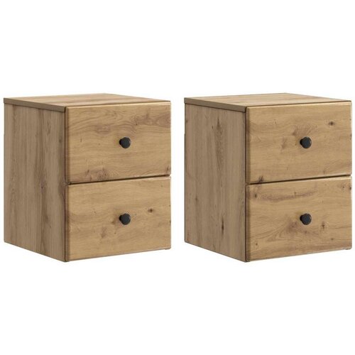  Stenski nočni omarici 2 pcs Artisan hrast 34,5 x 33 x 40 cm, (5000233467) Cene