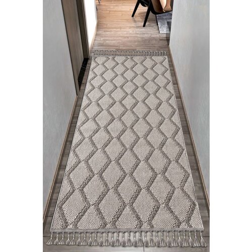 Conceptum Hypnose tepih beverly 2263 200 x 450 grey hall carpet (200 x 450) Slike