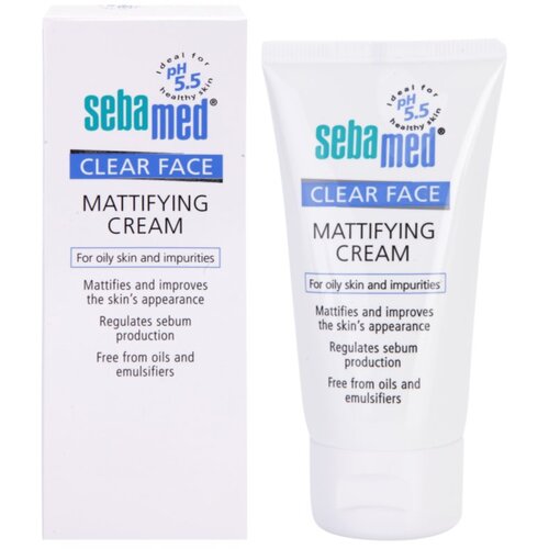 Sebamed Clear Face Mattifying mat krema za mastno in aknasto kožo 50 ml za ženske Cene