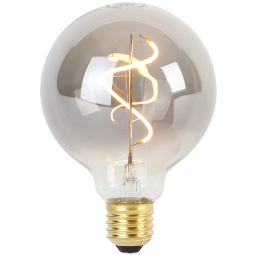 LUEDD Komplet 5 zatemljivih LED spiralnih žarnic E27 G95 dim 3W 95lm 1800K Cene