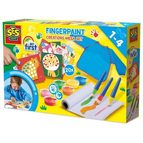 Ses Creative My First &amp;ndash; mega set za bojanje prstima Slike