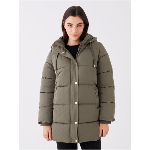 LC Waikiki Hooded Plain Oversize Women&amp;#039;s Puffer Coat Slike