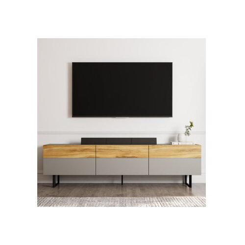 Hanah home tv polica sign grey oak Slike