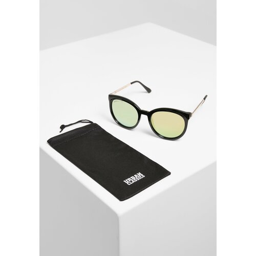 Urban Classics Sunglasses October UC Black/Yellow Slike