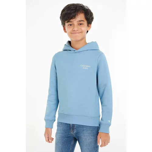 Calvin Klein Jeans Otroški pulover s kapuco