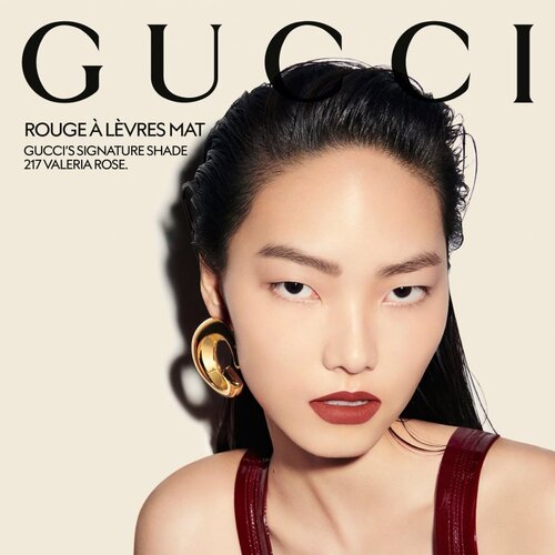 Gucci Beauty Rouge &amp;agrave; L&amp;egrave;vres Matte Lipstick matirajući ruž za usne nijansa 133 Ida Mocha 3.5 g Slike