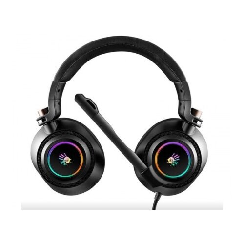 A4Tech G580 Bloody Gaming 7.1 RGB USB crne slu&amp;scaron;alice sa mikrofonom Slike