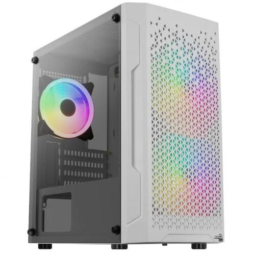 Aero Cool Trinity Mini Mini Tower Argb White Box, (21408583) Slike