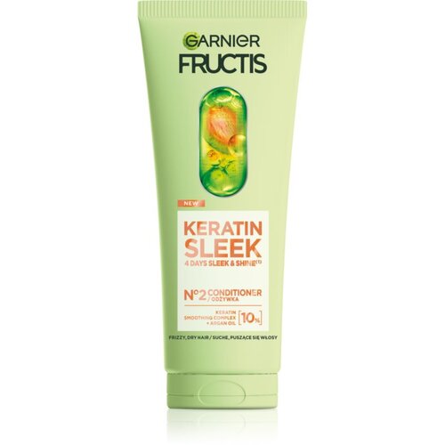 Garnier Fructis Keratin Sleek regenerator s keratinom za sjajnu i mekanu kosu 200 ml Cijene