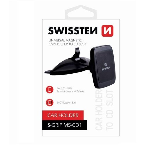 Swissten držač za mobitel i tablet, magnetski, za CD utor S-GRIP M5-CD1 Cijene