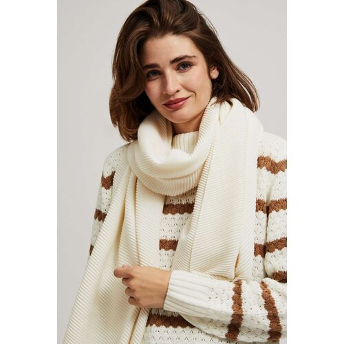 Marisse Ribbed Pearl Scarf Slike