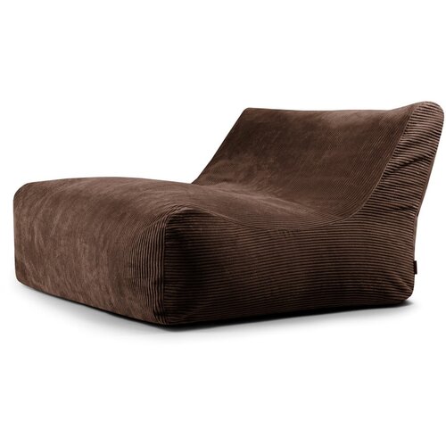 SLOWDOWN Tamno smeđa vreća za sjedenje od samta Sofa Lounge – Cene