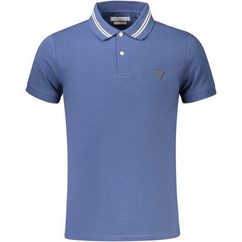 Guess Jeans POLO SHORT SLEEVE MEN BLUE Slike
