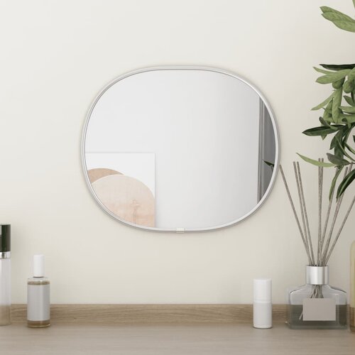 vidaXL Zidno ogledalo srebrno 30 x 25 cm Cijene