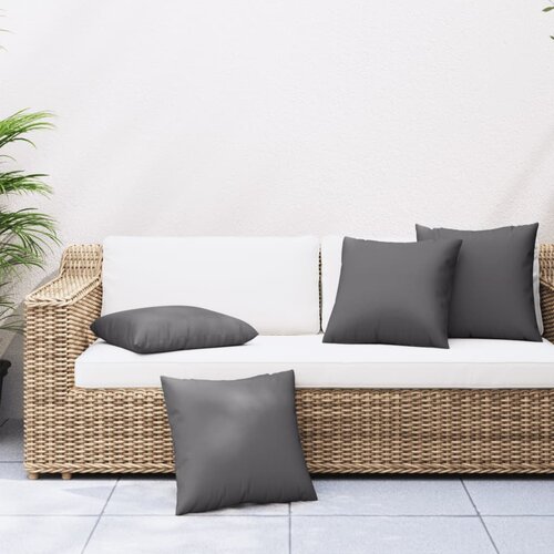 vidaXL Jastuci za sofu 4 kom antracit 40 x 40 cm od tkanine Cijene