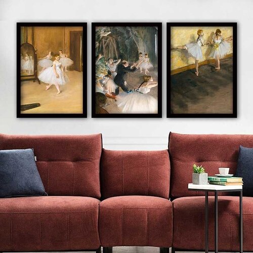 Wallity Set uramljenih slika 3SC_UN2684867, 3 dijela Cene