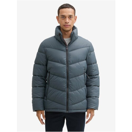 Tom Tailor Blue Men's Quilted Jacket - Men Cene